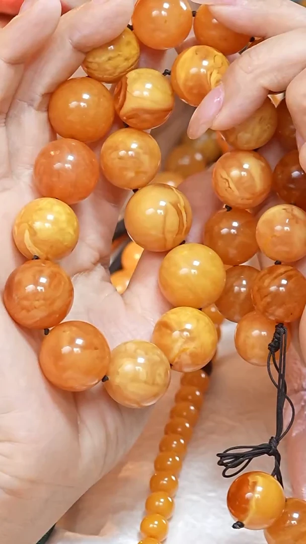 蜜蜡颈饰未镶嵌6221天然蜜蜡珠宝奇石云端妖孽全部保真