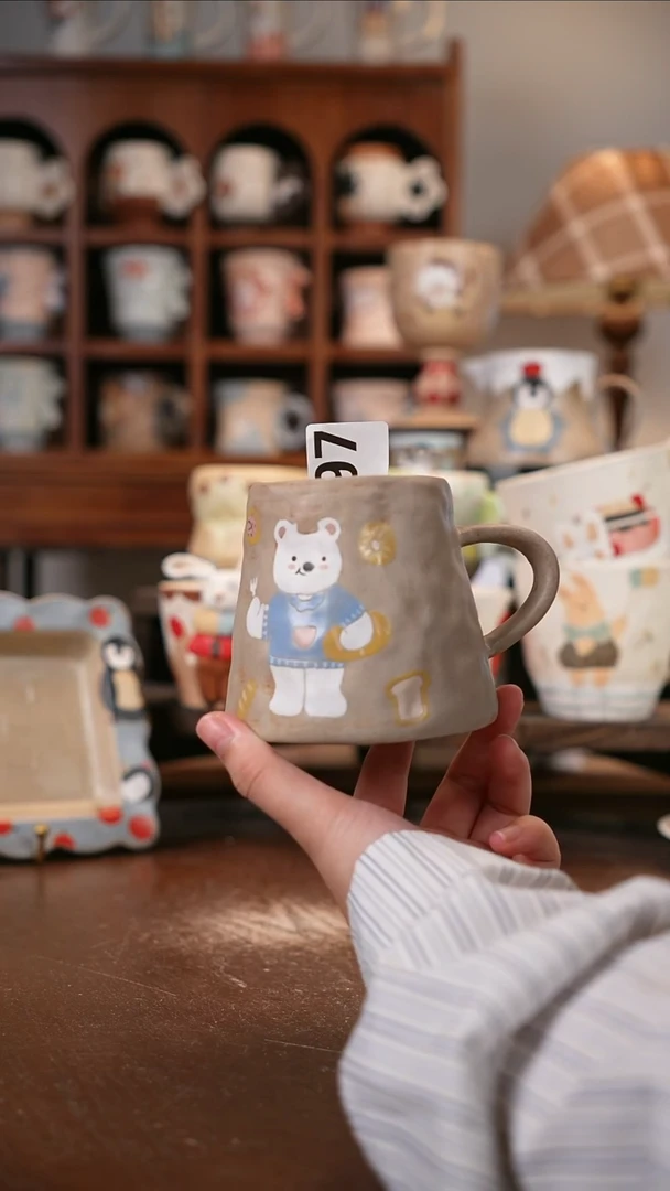 可爱川谷原创陶瓷7.31直播微瑕随机开播福利597