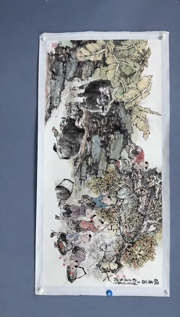 国画炳山艺术--姚老师作品