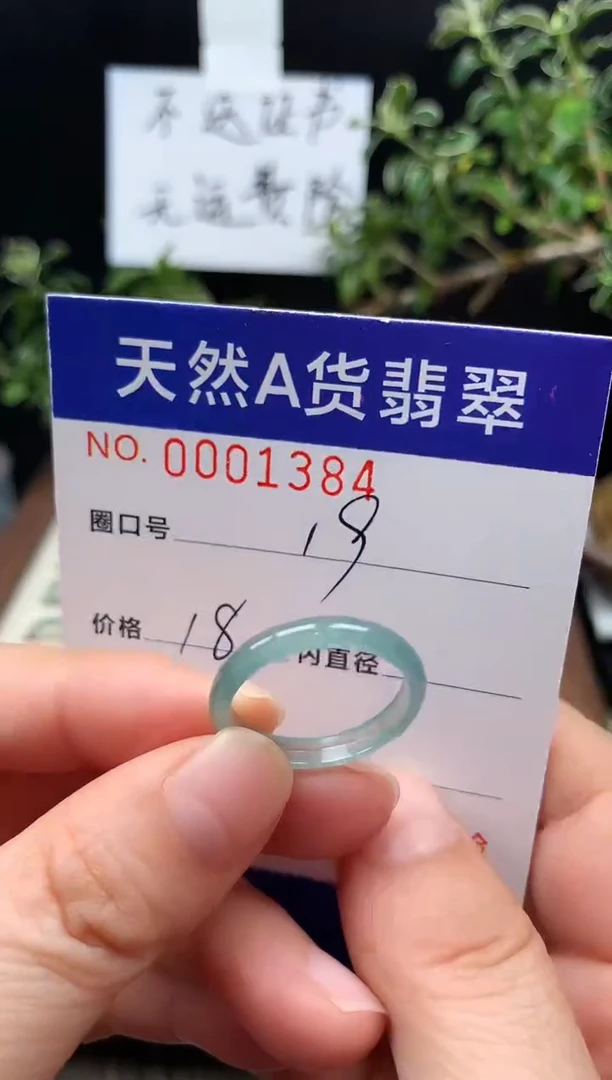 未镶嵌戒指翡翠19#