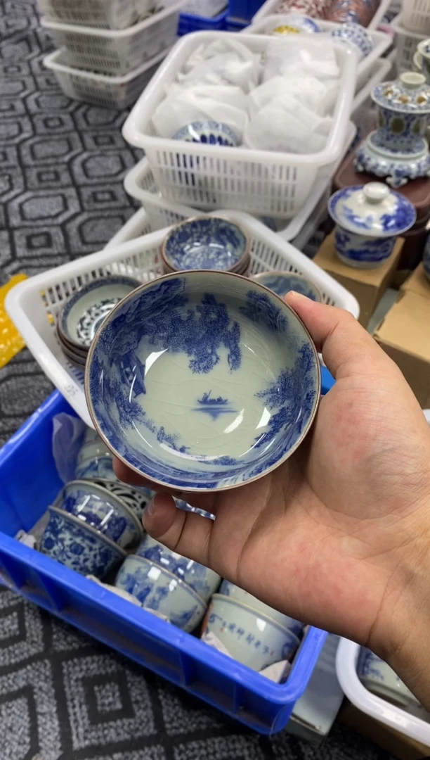 陶瓷老陶泥工艺茶具容量约80 90