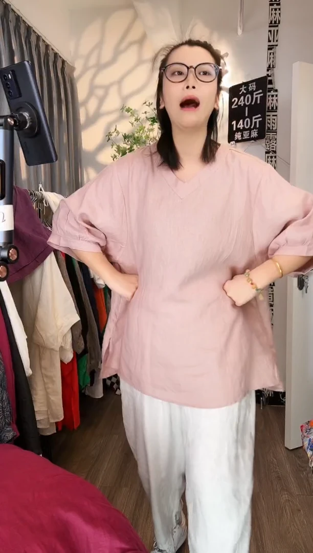 亚麻大码女装系列。140斤-240斤