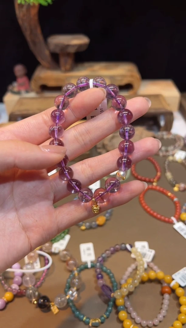 水晶手链未镶嵌手饰@@F5351