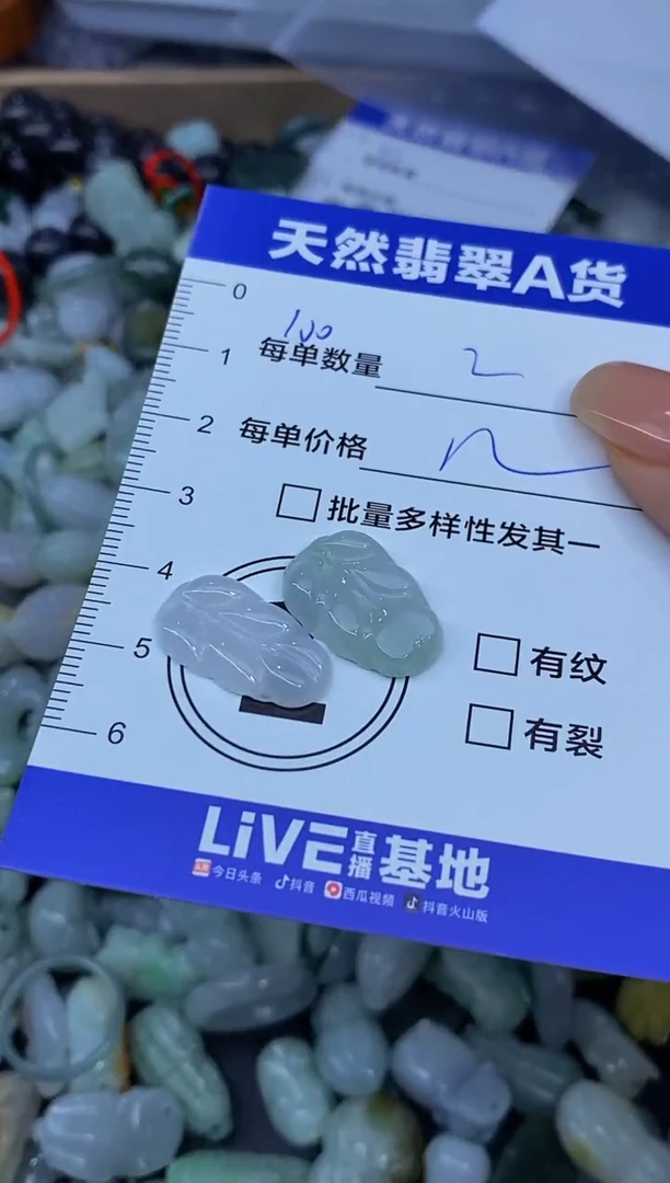 颈饰未镶嵌翡翠L****y天然翡翠A货批量多样性发一件