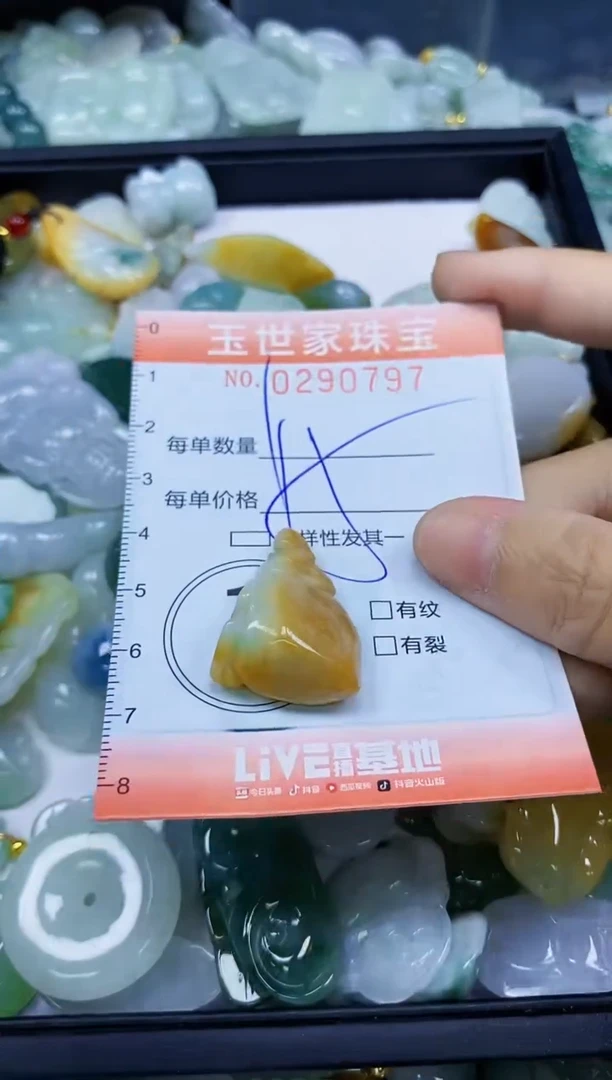 翡翠未镶嵌颈饰闪购0290797