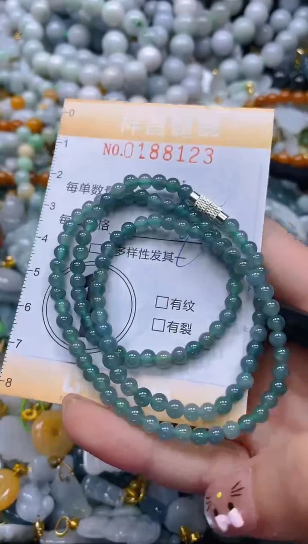 翡翠未镶嵌颈饰闪购0188123多样性发其一