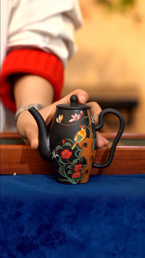 宜兴紫砂 紫砂茶壶 LJY