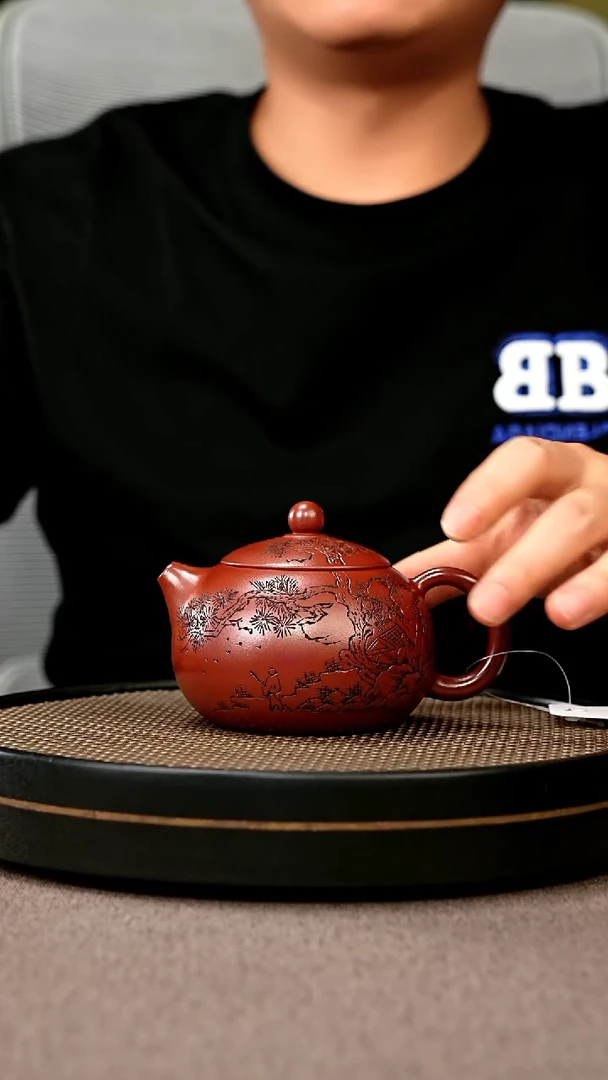 茶壶紫砂宜兴原矿手工紫砂壶