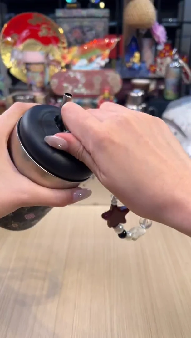 140小圆墩钛杯（350ML）玄霓锦色