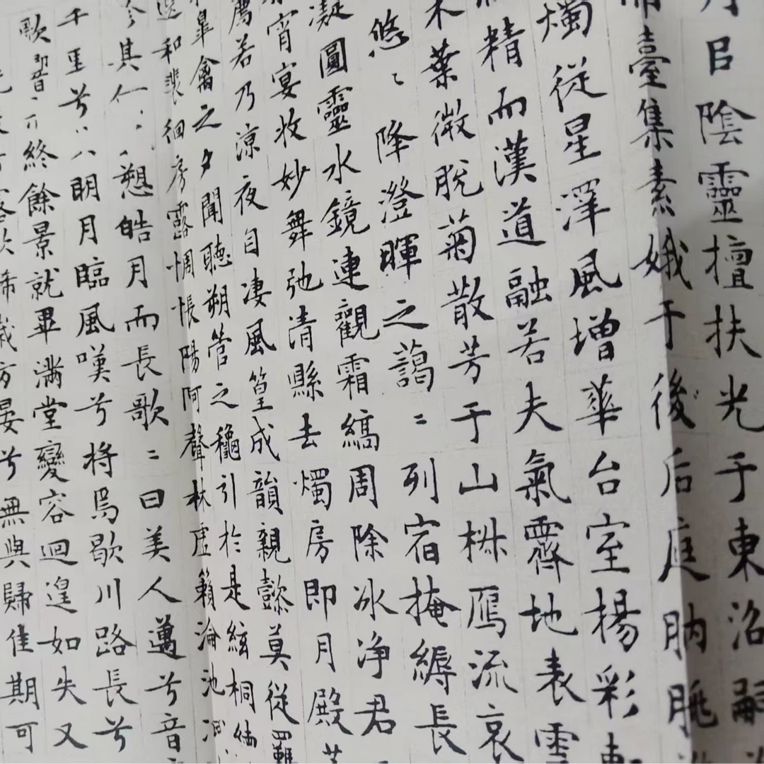 31.5cm*20cm画芯文征明小楷书法