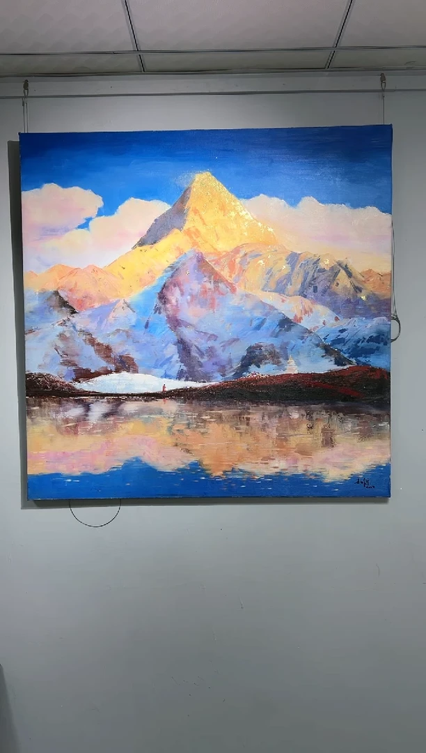 【闪购商品】绘画李修宗-120*120平尺-油画