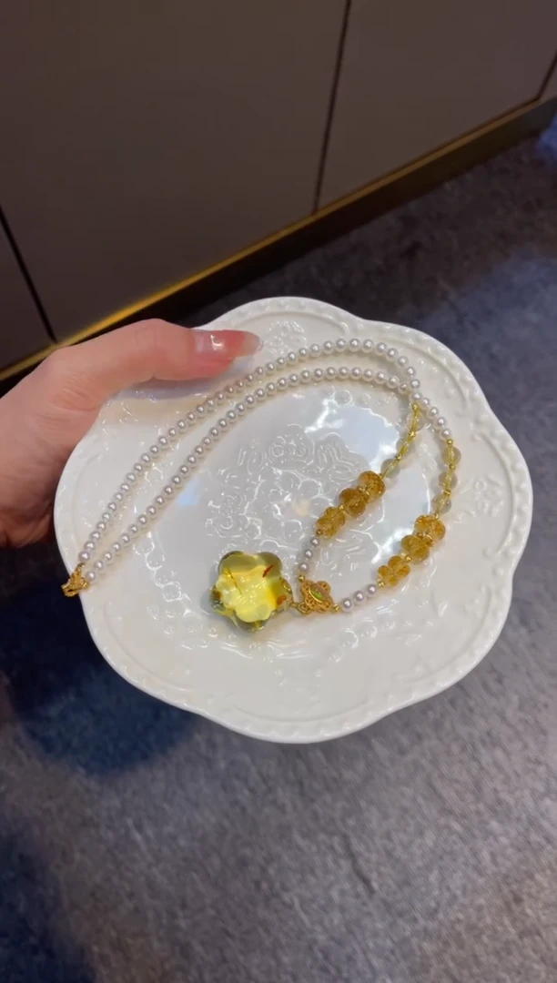 未镶嵌琥珀珠宝奇石花珀星星