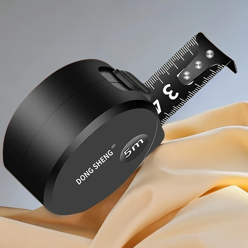 正品原装3米5米盒尺圈尺卷尺加厚不锈钢米家用尺子加硬耐磨工具