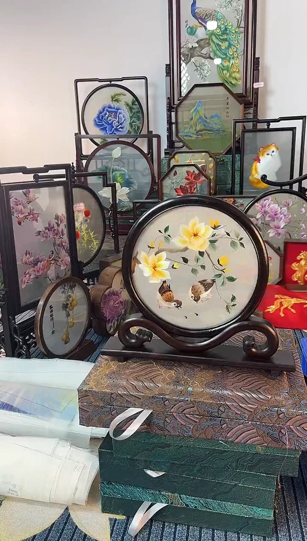 刺绣苏绣手工刺绣绣品