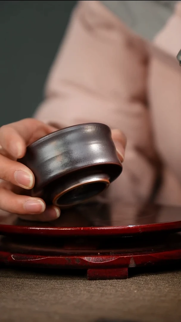 全品 紫金 竹节杯