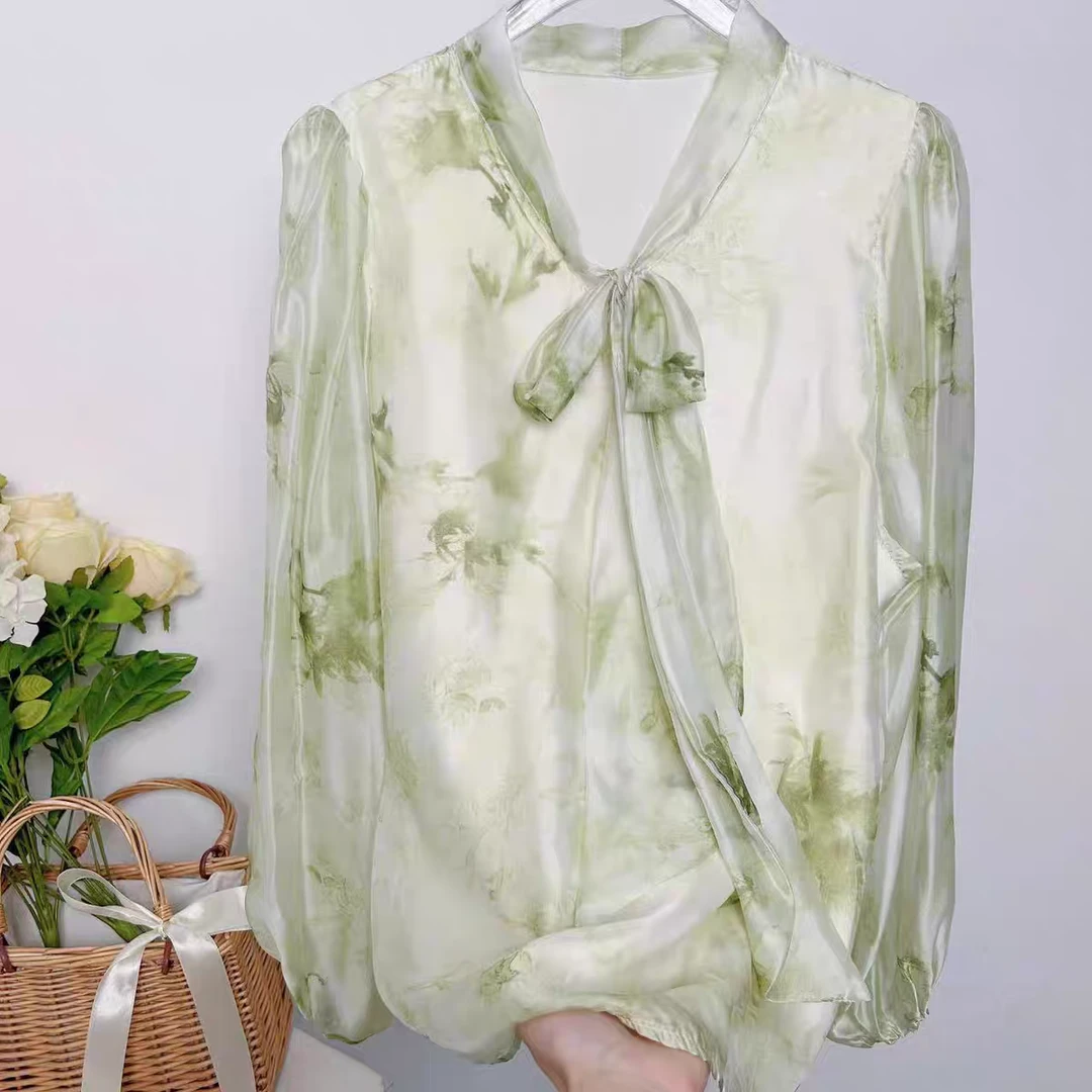 1041时尚气质洋气雪纺衫