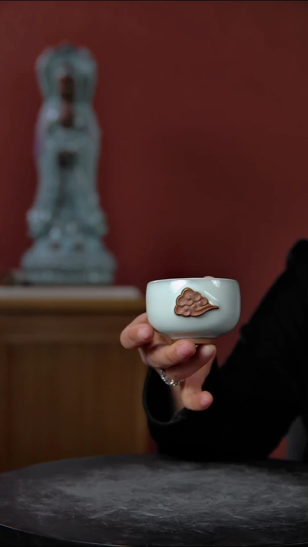 摆件大宋官窑 【彩云杯】