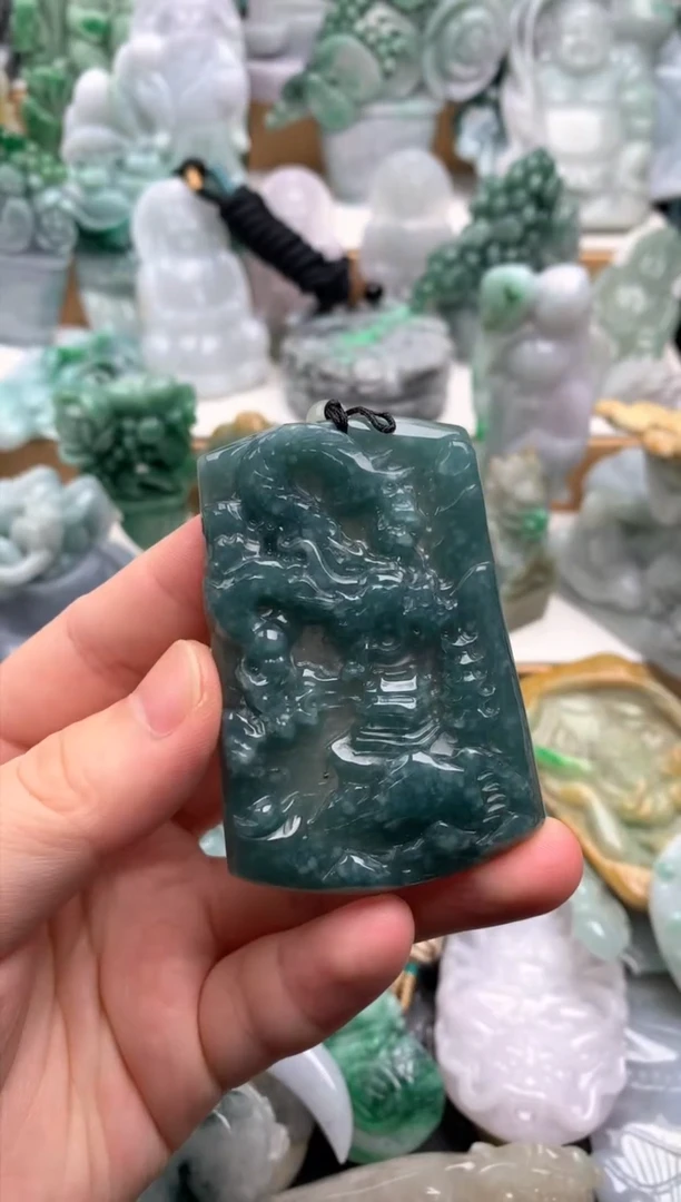 吊坠(不含链)未镶嵌翡翠1