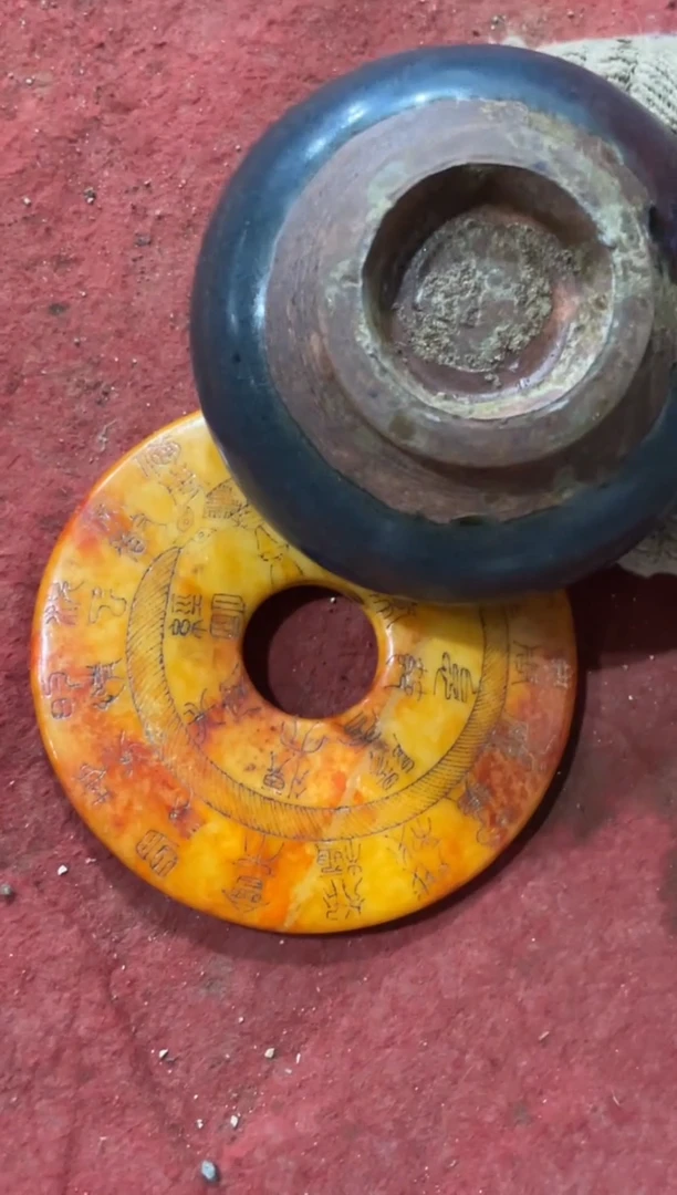 瓷片手工，手绘，陶瓷