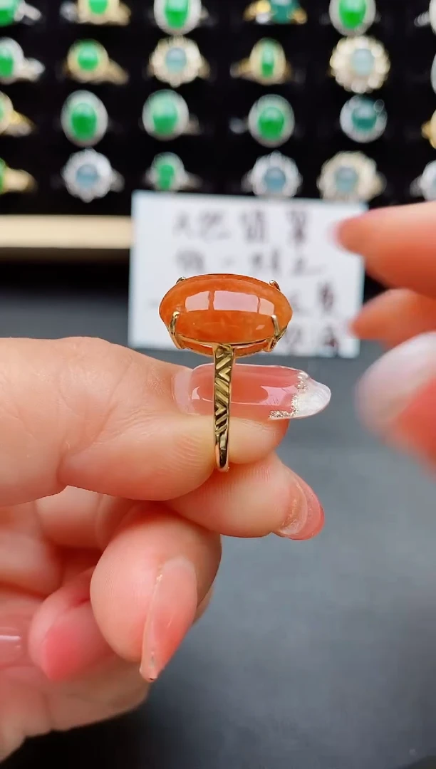 【闪购商品】翡翠戒指银S925镶嵌1111