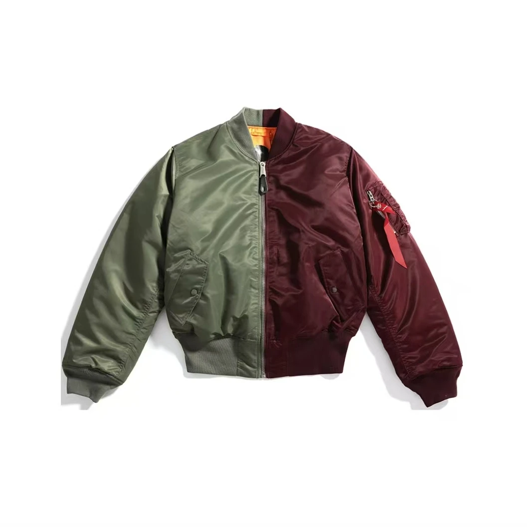 【光头强专属】Suamoment  一代抓痕拼接MA1飞行员棉服棉衣 冬季