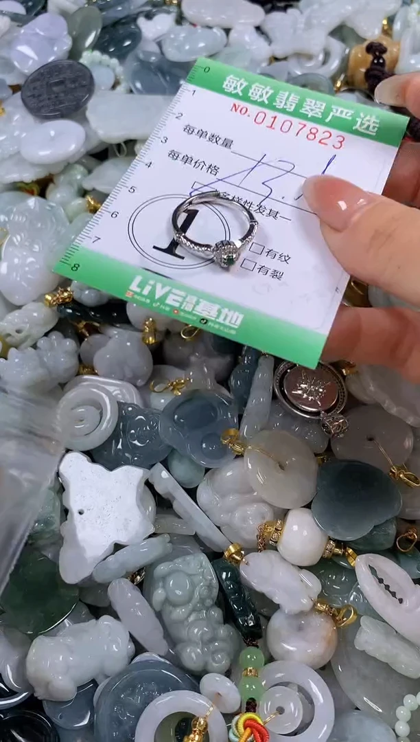 【闪购商品】翡翠颈饰未镶嵌闪购0107823多样性发其一