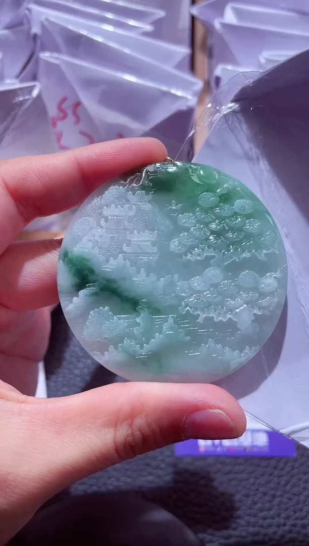 颈饰未镶嵌翡翠00000918