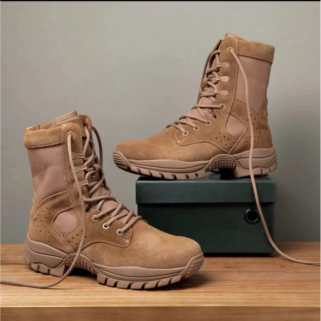 户外运动经典棕色马丁靴