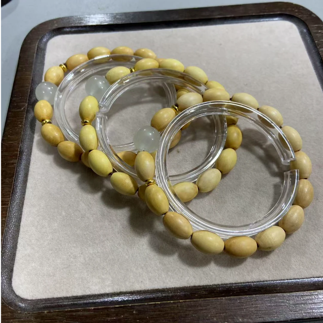 B771黄油檀香木卡0.9单圈手串