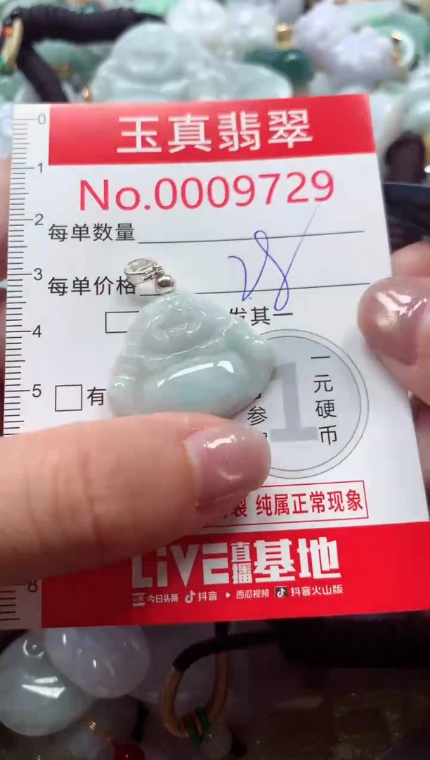 吊坠(不含链)未镶嵌翡翠9729