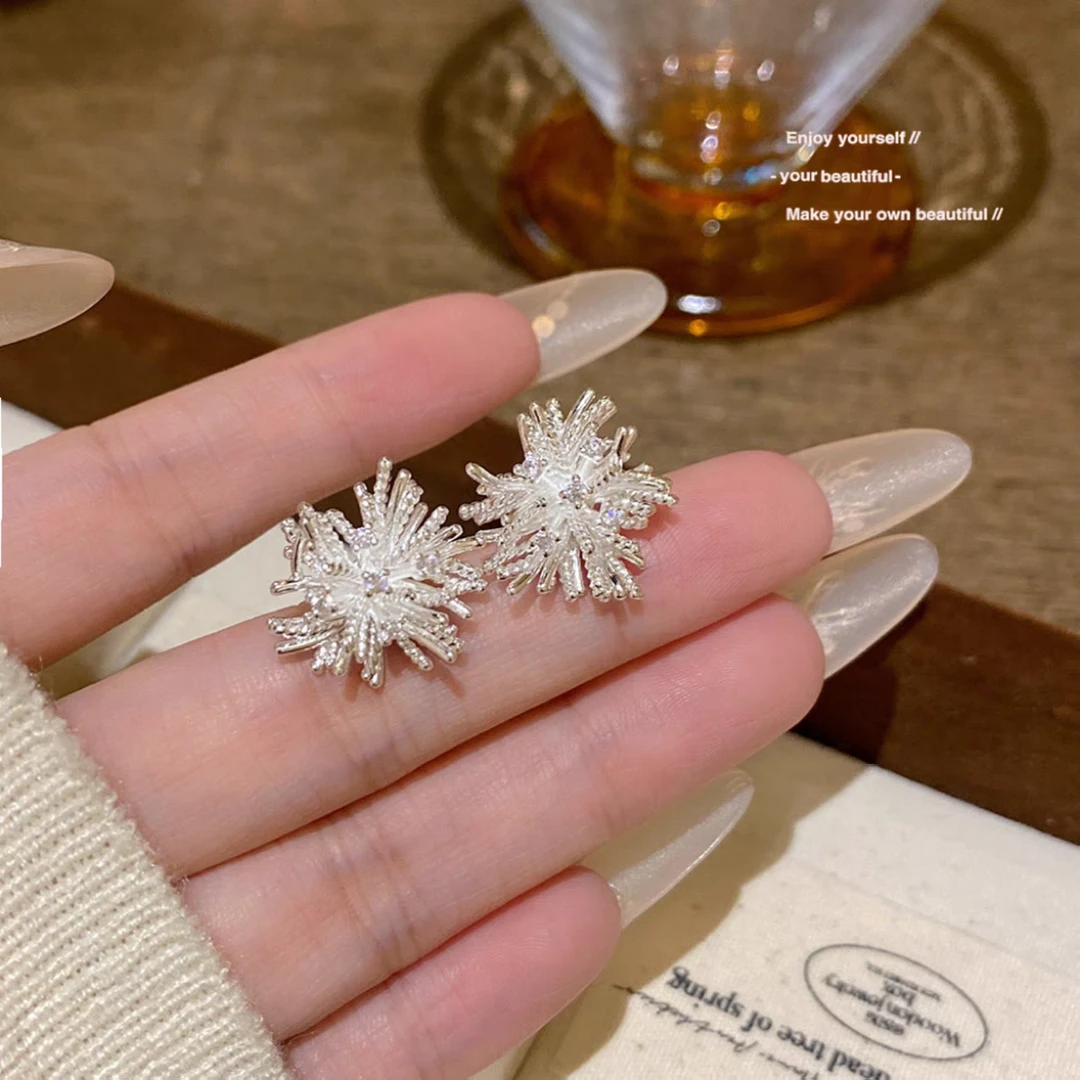 铜合金耳饰 【E007】新款气质温柔耳环精致百搭