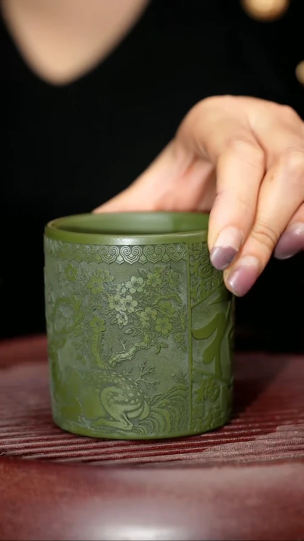 茶杯紫砂高端紫砂主人杯福利放漏