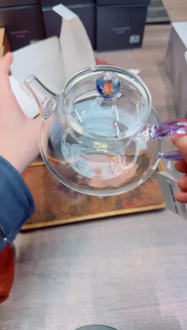 风谜花语喜乐壶浅紫