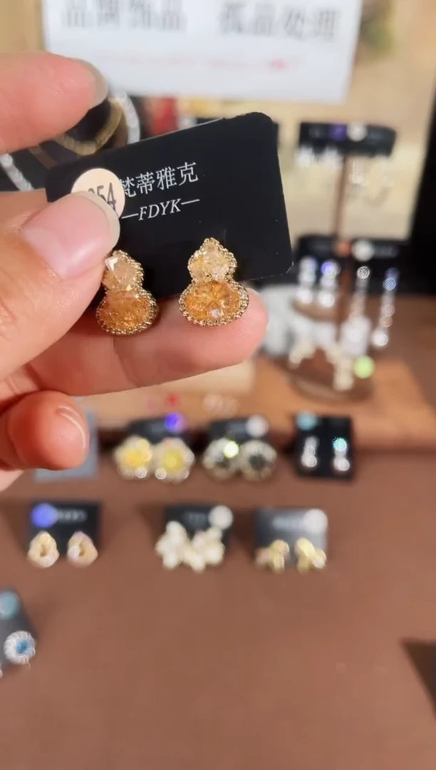 合金925银锆石梵2254