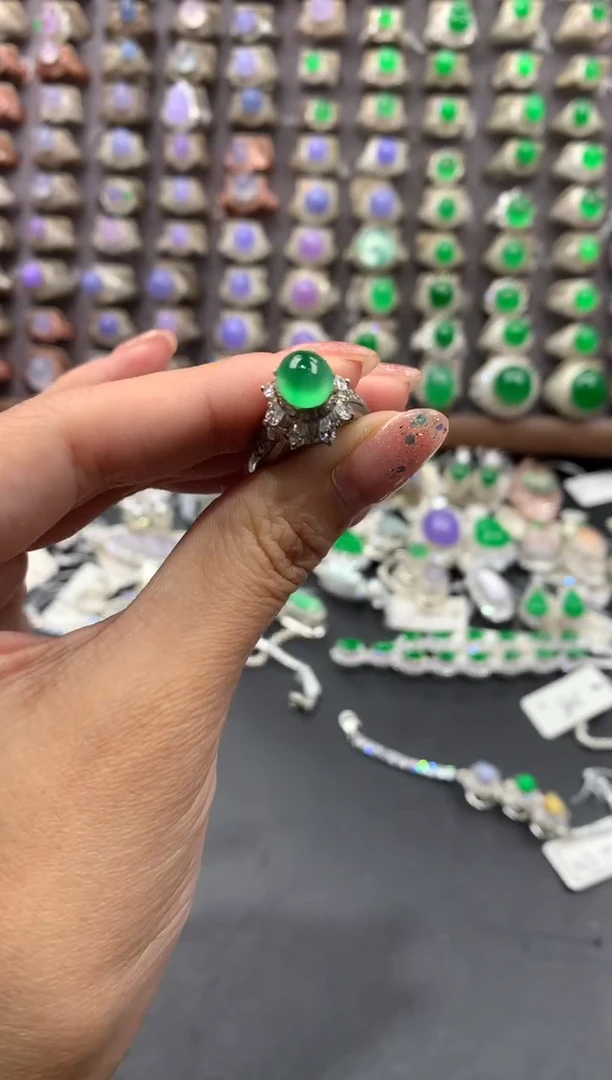 未镶嵌定制翡翠天然缅甸A货翡翠 11.7