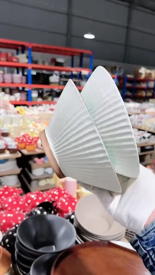 【闪购商品】瓷片2个斗笠面碗微瑕 凑满20元包邮