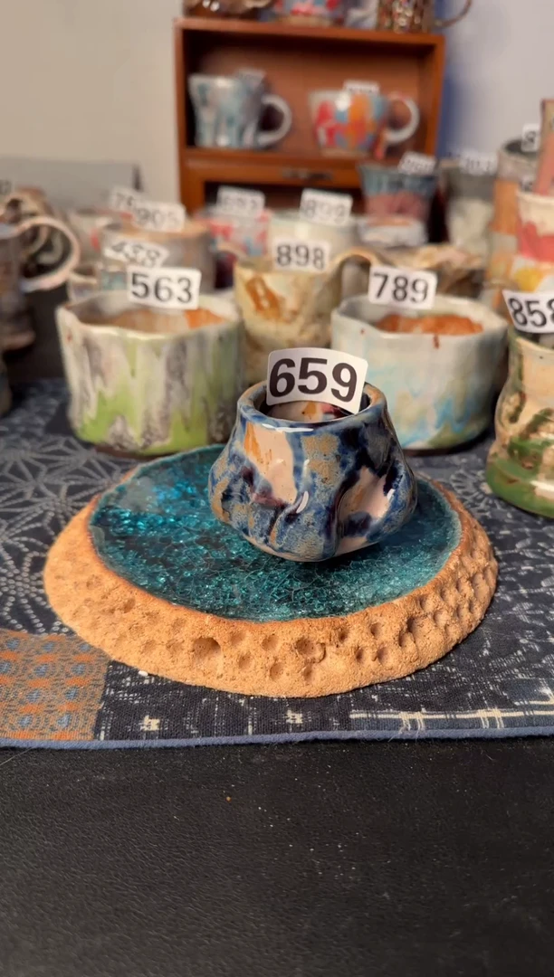 【闪购商品】659陶栀手工器物系列