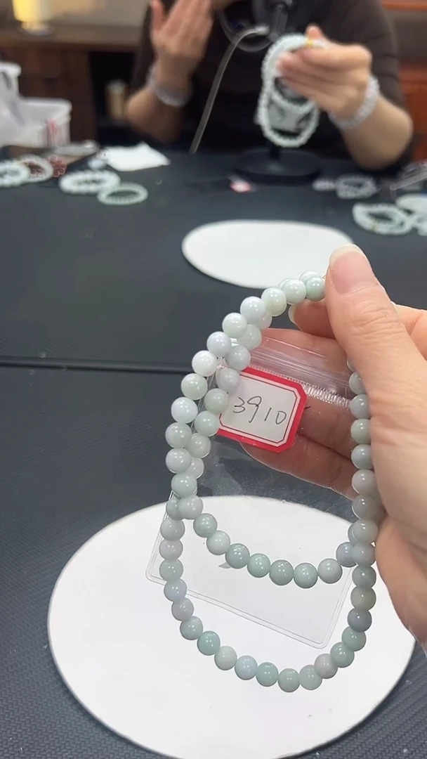 颈饰未镶嵌翡翠珠链910