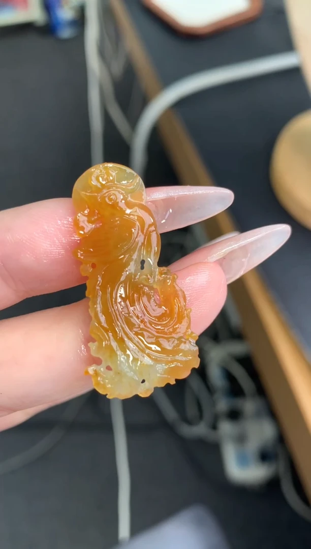 未镶嵌定制翡翠凤凰