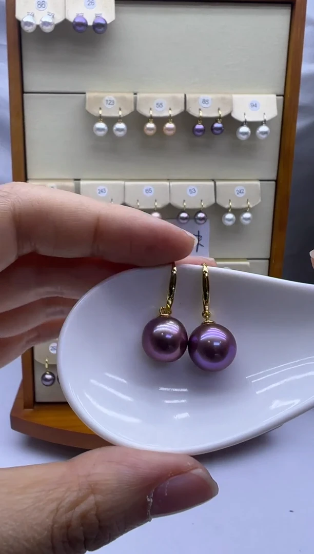 未镶嵌耳饰淡水珍珠292-