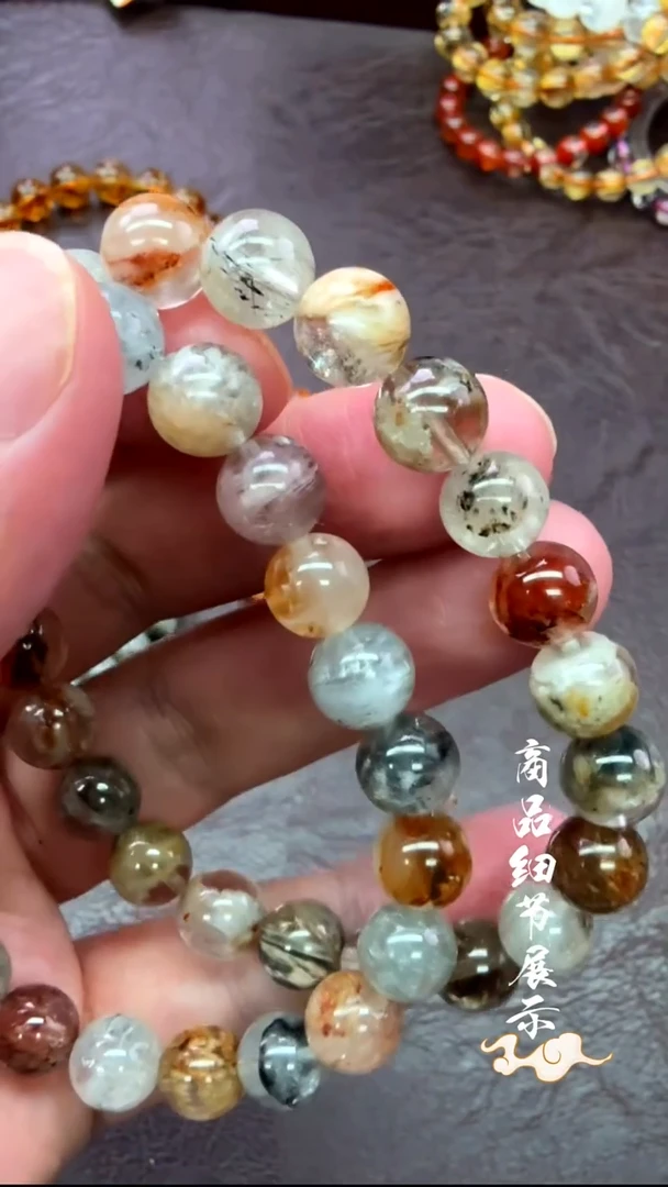 未镶嵌手链水晶02多样性发一