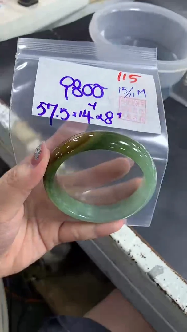 未镶嵌定制翡翠115毛货需精细抛光多样性发1件9800元