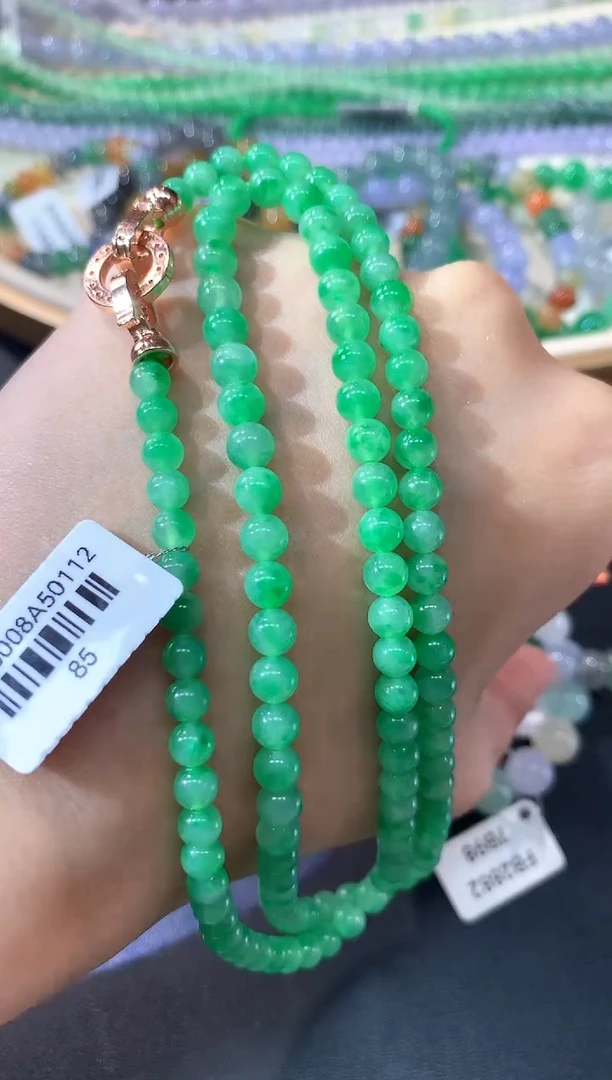 未镶嵌手串翡翠A626|39999