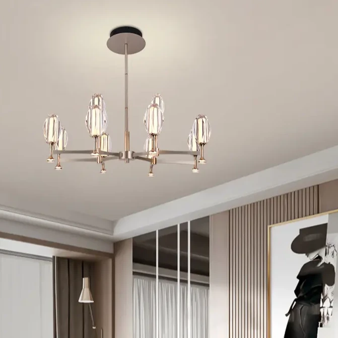 松伟（sover）客厅吸吊灯设计师原创餐厅灯中山轻奢宝石之城