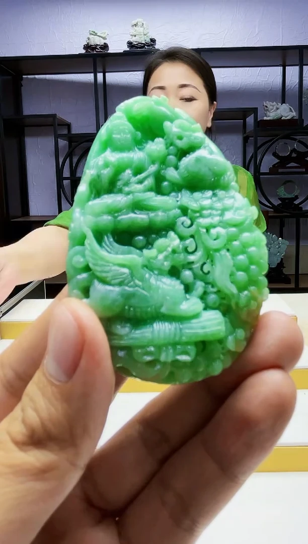 定制翡翠未镶嵌毛货05100143