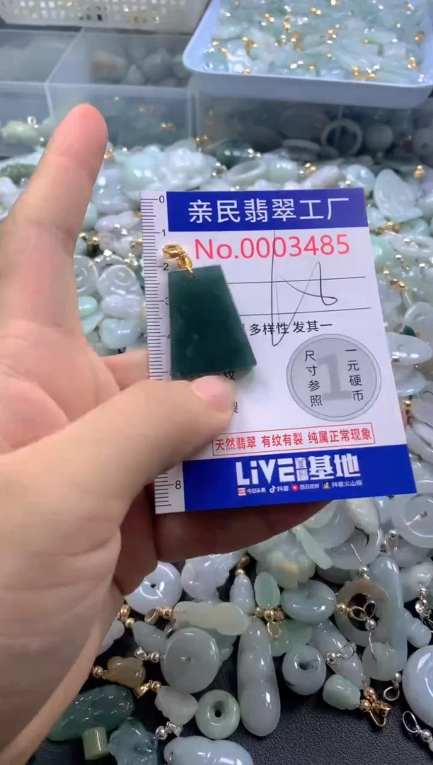 颈饰未镶嵌翡翠3485
