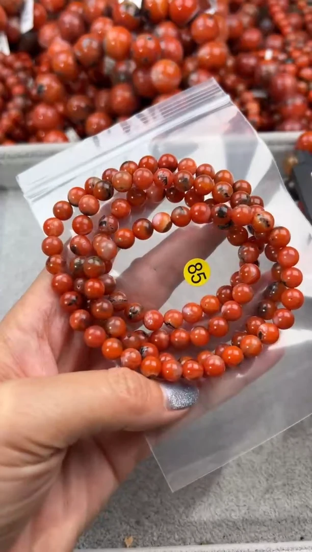 未镶嵌手串南红玛瑙7+