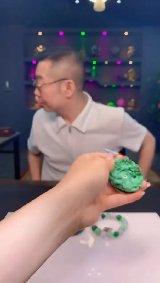 定制翡翠未镶嵌铭*1015hm-毛货挂件