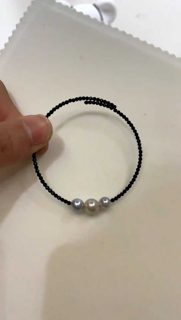 未镶嵌手镯海水珍珠