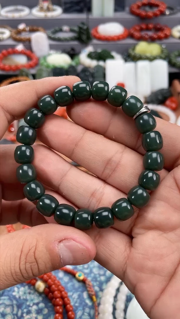 【闪购商品】和田玉手串未镶嵌多样性发一件THTY205